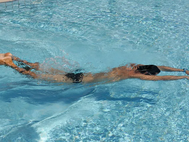 Learn to Swim lesson at a Singapore pool with Star Swim Aquatic